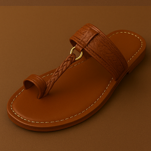 Handcrafted Vegan Kolhapuri Heirloom flats for Women