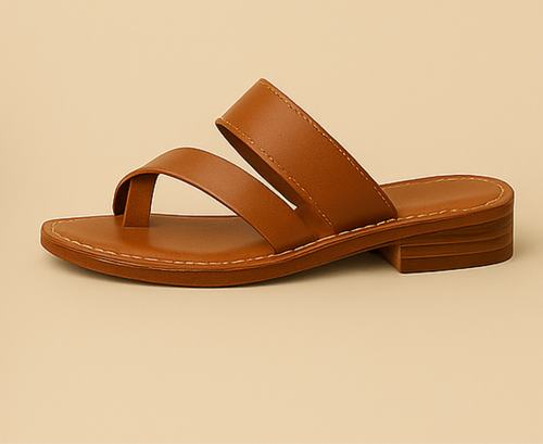 Handcrafted Mens Crossover Vegan Sandals