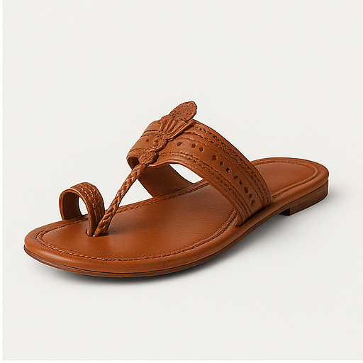 Handcrafted Vegan Minamilistic Kolhapuri Sandals for Women